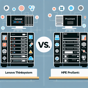 Lenovo ThinkSystem VS HPE Proliant: เซิร์ฟเวอร์ตัวไหนคุ้มค่ากว่ากัน