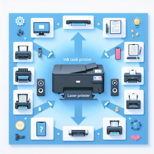 เครื่องพิมพ์ Ink Tank vs Laser Printer เหมาะกับงานไหน