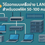 วิธีออกแบบเครือข่าย LAN สำหรับออฟฟิศ 50-100 คน