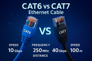 มาตรฐาน CAT6 vs CAT7 Ethernet Cable เลือกตัวไหนดี