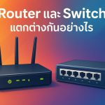 Router และ Switch แตกต่างกันอย่างไร