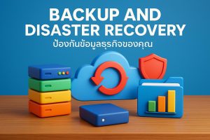 Backup และ Disaster Recovery: ป้องกันข้อมูลธุรกิจของคุณ
