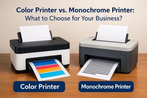 Color Printer vs Monochrome Printer: ต้องเลือกอันไหนให้เหมาะกับธุรกิจของคุณ