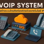 VoIP System: วิธีสร้างระบบโทรศัพท์องค์กรด้วยเทคโนโลยี IP