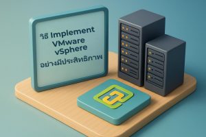 วิธี Implement VMware vSphere อย่างมีประสิทธิภาพ