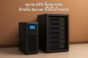 ขนาด UPS ที่เหมาะสมสำหรับ Server ที่ใช้ในโรงแรม