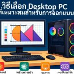 วิธีเลือก Desktop PC ที่เหมาะสมสำหรับการออกแบบ