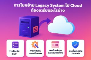 การโยกย้าย Legacy System ไป Cloud ต้องเตรียมอะไรบ้าง