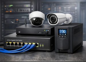เพิ่มเสถียรภาพระบบกล้องวงจรปิดด้วย PoE Switch และ UPS ที่เหมาะสม