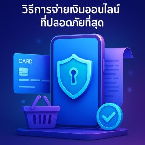 วิธีการจ่ายเงินออนไลน์ที่ปลอดภัยที่สุด