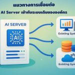 แนวทางการเชื่อมต่อ AI Server เข้ากับระบบเดิมขององค์กร
