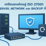 เตรียมองค์กรสู่ ISO 27001: Server, Network และ Backup ที่ต้องรู้