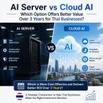 เปรียบเทียบ AI Server vs Cloud AI แบบไหนคุ้มกว่าในระยะ 3 ปีสำหรับธุรกิจไทย