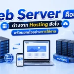 Web Server คืออะไร ต่างจาก Hosting ยังไง พร้อมยกตัวอย่างการใช้งาน