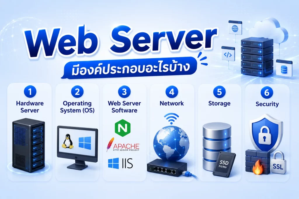 องค์ประกอบ Web Server