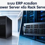 ระบบ ERP ควรเลือก Tower Server หรือ Rack Server