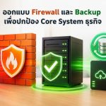 ออกแบบ Firewall และ Backup เพื่อปกป้อง Core System ธุรกิจ