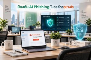 ป้องกัน AI Phishing ในองค์กรอย่างไร