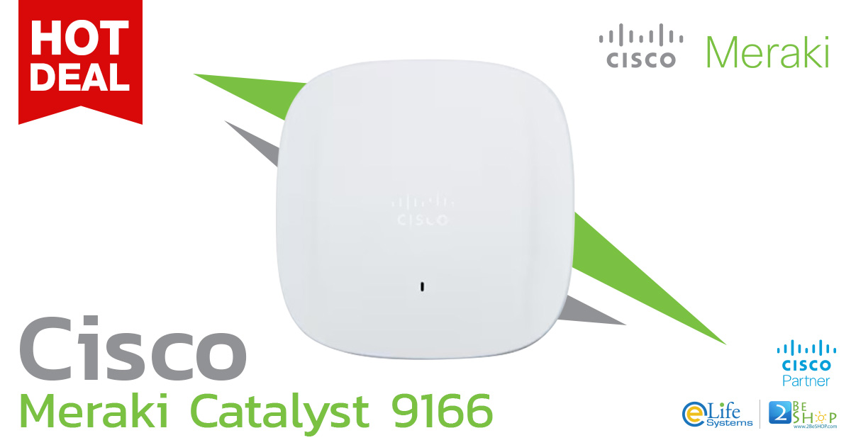 ช้อป [CW9166I-MR] Cisco Meraki Catalyst 9166 ราคาถูก ซื้อออนไลน์ที่นี่ ...